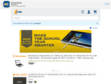 Tablet Screenshot of newegg.com